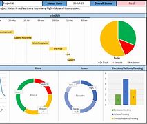 Image result for Project Management Status Dashboard Template