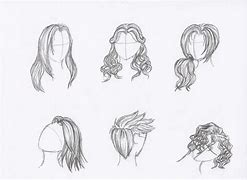 Image result for Draw Hair Easy