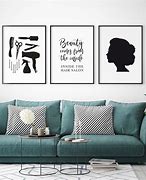 Image result for Salon Wall Decor