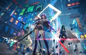 Image result for Port City Futuristic Anime