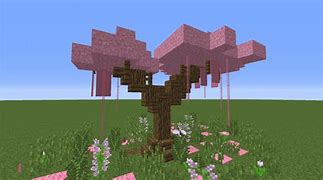 Image result for Pink Bush Minecraft