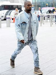 Image result for Kanye West Ripped Jeans