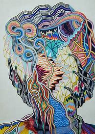 Image result for Bob Dylan Psychedelic