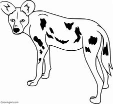 Image result for Wild Dog Coloring Pages