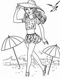 Image result for Beach Scene Coloring Pages Printable