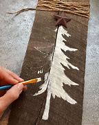 Image result for Primitive Christmas Wood-Burning Stencils