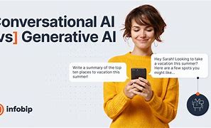 Image result for Conversational AI vs Generative Ai