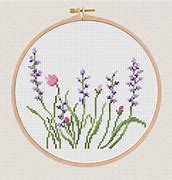 Image result for Flower Cross Stitch Patterns