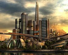 Image result for Future Cities Concept Art