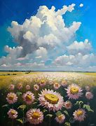 Image result for Sunflower Painting Background