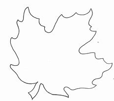 Image result for Fall Maple Leaf Template