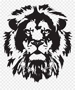 Image result for Lion Head Clip Art Black and White