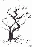 Image result for Tree Drawing Black and White