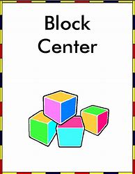 Image result for Preschool Blocks Center Clip Art