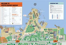 Image result for Mystic Seaport CT Map