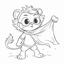 Image result for Romantic Lion Coloring Pages