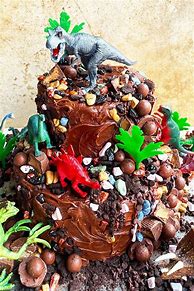 Image result for Easy Homemade Dinosaur Cake