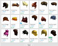 Image result for Old Roblox Hair