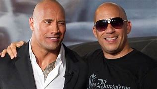 Image result for The Rock and Vin Diesel Friends