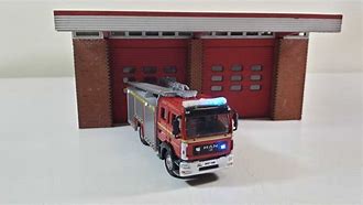 Image result for 00 Gauge Fire Station