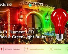 Image result for Wall Mount Red and Green Light LED