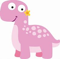 Image result for Cute Pink Dinosaur