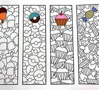 Image result for Color Your Own Bookmark Free