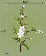 Image result for White Flower Wall Decals