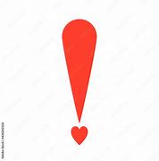 Image result for Blue Exclamation Point Annd Heart