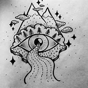 Image result for Trippy People Drawings