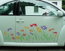 Image result for Flower Car Decals