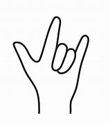 Image result for How to Hand Sign I Love You