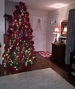 Image result for Red Ribbon for Christmas Tree