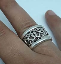 Image result for Silver Filigree Ring