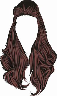 Image result for Transparent PNG Cartoon Long Hair