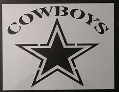 Image result for Dallas Cowboys Stencil