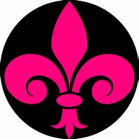 Image result for Pink Fleur De Lis