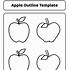 Image result for Small Apple Outline