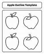 Image result for Small Apple Outline