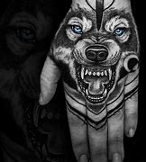 Image result for Blue Eyed Wolf Tattoo