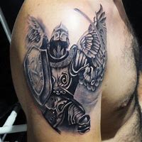 Image result for Warrior Angel Tattoo