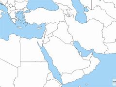 Image result for Blank Map of Middle Asia