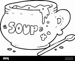 Image result for alphabet soup clip art black and white