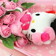 Image result for Hello Kitty and Flowers