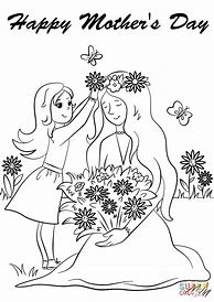 Image result for Happy Mother's Day Coloring