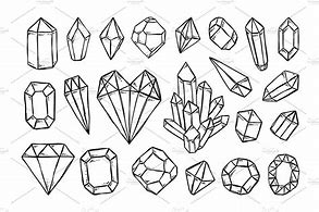 Image result for Blue Crystal Drawing