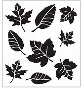 Image result for Leaf Stencil Art