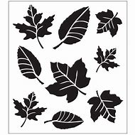 Image result for Leaf Stencil Art