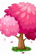 Image result for Cherry Blossom Tree Cartoon