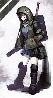 Image result for Military Apocalypse Girl Anime